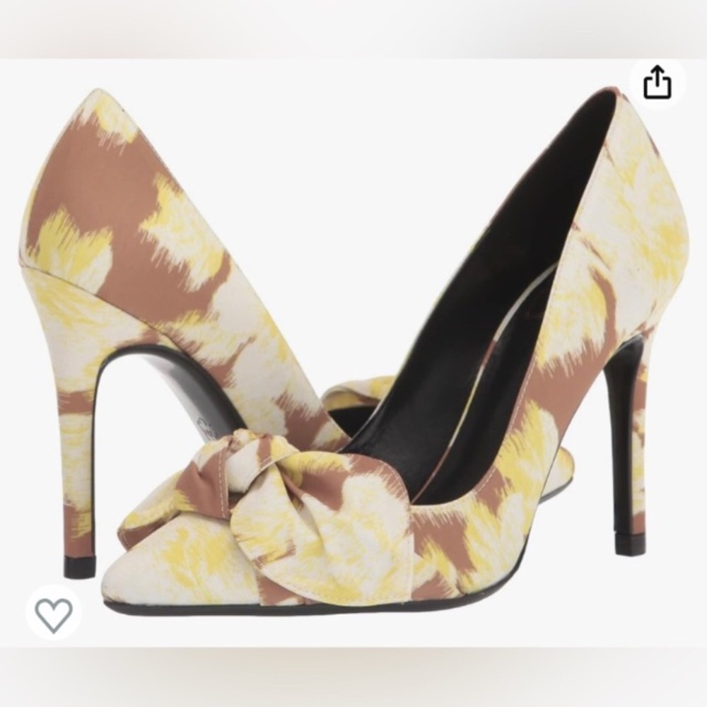 Ted Baker London Ryana Tapestry Pointed Toe Bow Pump